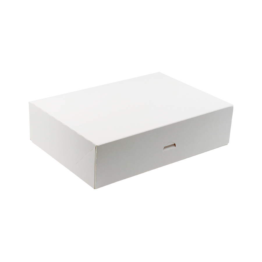 POJEMNIK KARTONOWY 310x220x80 CIASTO BIAŁY